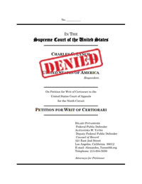 Supreme Court Certiorari